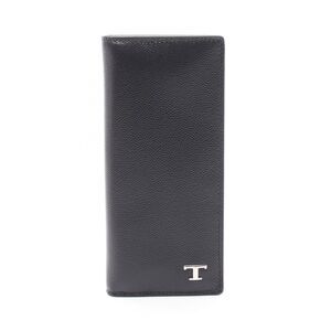 TOD'S Vertical Wallet Leather Long Wallet